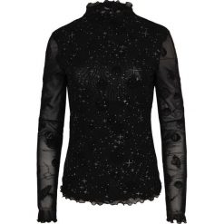 Bluzka Pennyblack. Czarne koszulki damskie s, bez wzorów, z włoskim kołnierzykiem, bez rękawów. Za 239,00 zł.