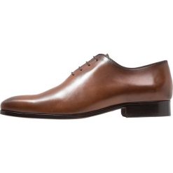 Brett & Sons Eleganckie buty natur cognac. Brązowe buty wizytowe męskie marki Brett & Sons, ze skóry, na sznurówki. Za 589,00 zł.