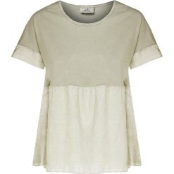 T-shirt DEHA EASY. Białe bluzki dziewczęce Deha, bez wzorów, z bawełny, z okrągłym kołnierzem, bez rękawów, bez kaptura. W wyprzedaży za 196,00 zł.