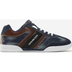 Granatowe Buty Sportowe Never Said. Niebieskie buty sportowe męskie Born2be, bez zapięcia. W wyprzedaży za 89,99 zł.