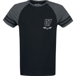 Harry Potter Quidditch T-Shirt melanż czarny/szary. Czarne t-shirty męskie z nadrukiem Harry Potter, l, z okrągłym kołnierzem. Za 54,90 zł.