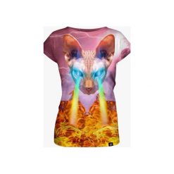 Cat Invader women's t-shirt. T-shirty damskie Mars from venus, s, bez wzorów, bez kołnierzyka. Za 101,40 zł.