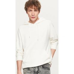Bluzy męskie: Bluza typu kangurka – Biały