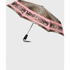 Moschino - Parasol. Różowe parasole MOSCHINO, bez wzorów. W wyprzedaży za 299,90 zł.
