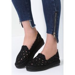 Espadryle damskie: Czarne Espadryle Yesterday’s Gone
