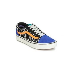 Buty Vans COMFYCUSH OLD SKOOL. Niebieskie trampki i tenisówki damskie Vans, bez wzorów, bez zapięcia. Za 389,00 zł.