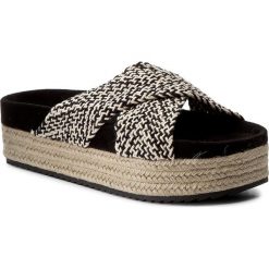 Espadryle PEPE JEANS - Rodeo Tape PLS90228 Black 999. Czarne espadryle damskie Pepe Jeans, bez wzorów, z jeansu, bez obcasa. W wyprzedaży za 149,00 zł.