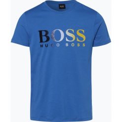 BOSS Casual - T-shirt męski – Topwork 1, niebieski. Niebieskie t-shirty męskie marki BOSS Casual, s, z napisami. Za 199,95 zł.