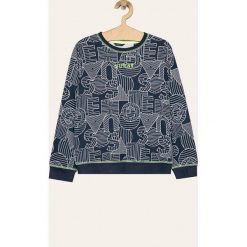 Guess Jeans - Bluza dziecięca 118-175 cm. Szare bluzy chłopięce Guess Jeans, z aplikacjami, z bawełny, bez rękawów, bez kaptura. W wyprzedaży za 99,90 zł.