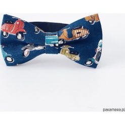 Muchy męskie: Blue Patinetti. Granatowamucha w skutery