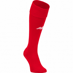Getry piłkarskie - EMA9029HWH. Skarpetogetry męskie piłkarskie New Balance, bez wzorów, z elastanu, do piłki nożnej. Za 39,99 zł.