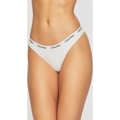 Calvin Klein Underwear - Stringi (3-pack). Majtki damskie Calvin Klein Underwear, s, z elastanu. Za 179,90 zł.