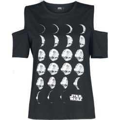 Bluzki damskie: Star Wars No Moon Koszulka damska czarny