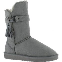 Buty zimowe damskie: Kozaki „Creede” w kolorze szarym