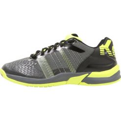 Buty sportowe męskie: Kempa ATTACK CONTENDER CAUTION Obuwie do piłki ręcznej schwarz/anthrazit/fluo gelb