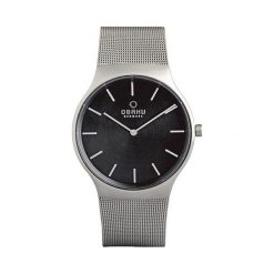 Obaku V178GXCBMC - Zostań stałym klientem i kupuj jeszcze taniej. Czarne zegarki męskie marki Obaku. Za 531,00 zł.