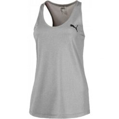 Puma Active Tank Light Gray Heather S. Szare bluzki sportowe damskie marki Puma, s, ze skóry. Za 85,00 zł.