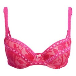 Biustonosze bardotka: Heidi Klum Intimates TUBEROSE TRYST CONTOUR BRA Biustonosz z fiszbiną jazzy/canyon clay