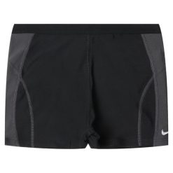 Kąpielówki NIKE Square Leg TESS0053. Czarne kąpielówki męskie Nike, m, bez wzorów, z poliesteru. W wyprzedaży za 129,00 zł.