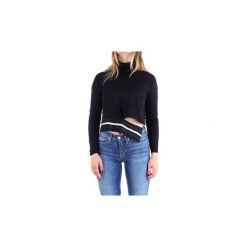 Swetry Patrizia Pepe 8M0748/A2TY. Czarne swetry damskie marki Patrizia Pepe, m, bez wzorów, bez rękawów, bez kaptura. Za 337,93 zł.