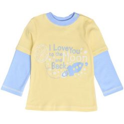 Garnamama Koszulka Chłopięca 80 Żółty. Żółte t-shirty chłopięce marki Garnamama, z bawełny. Za 42,00 zł.