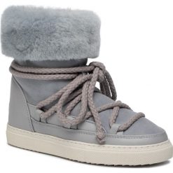 Buty INUIKII - Sneaker 70202-5-H Light Grey High. Niebieskie kozaki damskie Inuikii, ze skóry, na niskim obcasie, bez zapięcia. W wyprzedaży za 759,00 zł.
