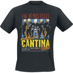 Star Wars Cantina Band On Tour T-Shirt czarny. Czarne t-shirty męskie Star Wars, xl, z motywem z bajki, retro, bez kołnierzyka. Za 79,90 zł.