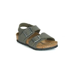Sandały Dziecko Birkenstock NEW YORK. Szare sandały chłopięce marki Birkenstock, bez zapięcia. Za 239,00 zł.