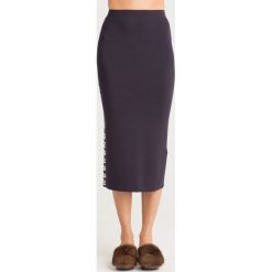 SPÓDNICA AOSTA Weekend Max Mara. Niebieskie spódniczki damskie Weekend Max Mara, na imprezę, s, bez wzorów, z dzianiny, midi, ołówkowe. Za 475,30 zł.