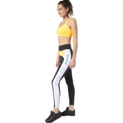 Reebok Gigi Legginsy Czarny. Czarne spodnie damskie Reebok, s, z elastanu. Za 266,95 zł.