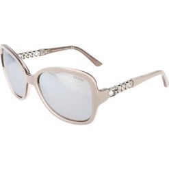 Okulary przeciwsłoneczne "GU7452" w kolorze beżowym. Brązowe okulary przeciwsłoneczne damskie marki Hugo Boss, Valentino, Guess, wakacyjne. W wyprzedaży za 169,95 zł.