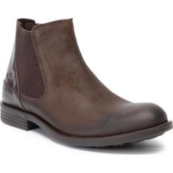 Sztyblety CAMEL ACTIVE - Check 499.13.06 Taupe/Mocca. Pomarańczowe sztyblety męskie Camel Active, ze skóry, bez zapięcia. W wyprzedaży za 479,00 zł.