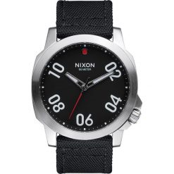 Zegarek kwarcowy "Ranger 45" w kolorze czarno-srebrnym. Czarne, analogowe zegarki męskie Nixon, srebrne. W wyprzedaży za 219,95 zł.