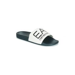 Klapki Emporio Armani EA7 SEA WORLD VISIBILITY SLIPPER. Białe kapcie męskie marki Emporio Armani EA7. Za 149,00 zł.