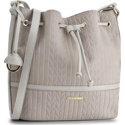 Torebka MONNARI - BAG1830-019 Grey. Szare torebki worki Monnari, ze skóry ekologicznej. W wyprzedaży za 129,00 zł.