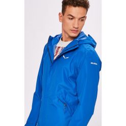 Salewa - Kurtka. Niebieskie kurtki męskie przejściowe marki Salewa, l, z materiału, z kapturem. W wyprzedaży za 399,90 zł.
