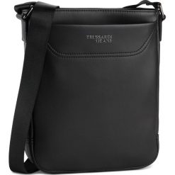 Saszetka TRUSSARDI JEANS - Business City 71B00115 K299. Czarne torby męskie skórzane Trussardi Jeans, bez wzorów, z jeansu, młodzieżowe. W wyprzedaży za 299,00 zł.