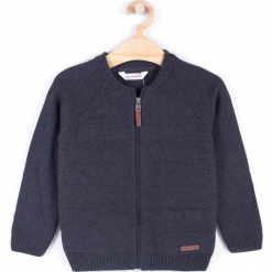 Sweter. Szare swetry chłopięce marki BOO, z bawełny. Za 39,90 zł.