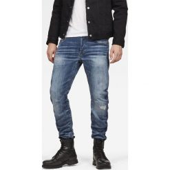 G-Star Raw - Jeansy Arc 3d Slim. Niebieskie jeansy męskie G-Star RAW, bez wzorów, retro. W wyprzedaży za 359,90 zł.
