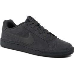 Buty NIKE - Court Royale Suede 819802 012 Anthracite/Anthracite/Black. Szare buty sportowe męskie Nike, ze skóry, bez zapięcia, nike court. Za 249,00 zł.