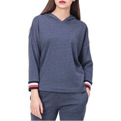 Tommy Hilfiger Nowoczesne kapturem Stripe Terry Hood y Bat Slv Navy Blaze r UW0UW01273 -416 (rozmiar S). Niebieskie bluzy damskie TOMMY HILFIGER, s, bez wzorów, bez rękawów. W wyprzedaży za 285,00 zł.