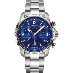 RABAT ZEGAREK CERTINA DS PODIUM BIG SIZE CHRONO C001.647.11.047.00. Szare zegarki męskie CERTINA, ze stali. W wyprzedaży za 3027,20 zł.