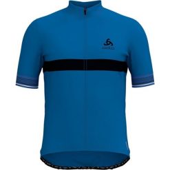 ODLO Koszulka rowerowa męska Stand-up Ceramicool. Koszulki męskie Odlo, m, bez wzorów, bez kołnierzyka, bez rękawów, rowerowe. Za 227,00 zł.