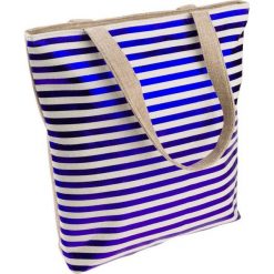 Przepiękna materiałowa torebka damska shopper bag a4. Brązowe torby damskie na zakupy 4U Cavaldi, bez wzorów, z tkaniny, klasyczne, na ramię, bez dodatków. Za 19,90 zł.
