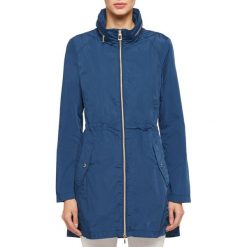 Geox Damska parka Annya W0220D T2603 L niebieska. Niebieskie kurtki damskie Geox, l, z aplikacjami, długie, bez kaptura. Za 859,00 zł.