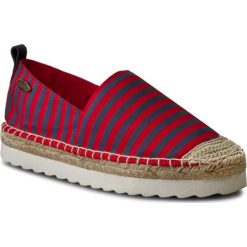 Tomsy damskie: Espadryle BIG STAR – W274001 Red Stripes