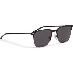 Okulary przeciwsłoneczne BOSS - 1019/S Matt Black 003. Czarne okulary przeciwsłoneczne męskie Boss, z tworzywa sztucznego. W wyprzedaży za 529,00 zł.