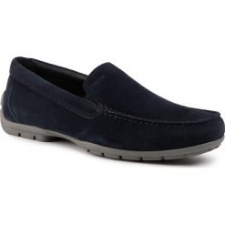 Mokasyny GEOX - U Moner W 2Fit A U72Q6A 00022 C4002 Navy. Niebieskie mokasyny męskie Geox, ze skóry, eleganckie. W wyprzedaży za 239,00 zł.