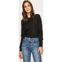 Mustang - Sweter. Niebieskie swetry damskie Mustang, s, bez wzorów, z wełny, bez rękawów, bez kaptura. W wyprzedaży za 129,90 zł.