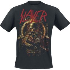 Slayer Comic Book Cover T-Shirt czarny. Czarne t-shirty męskie z nadrukiem Slayer, xl, z dekoltem na plecach. Za 89,90 zł.